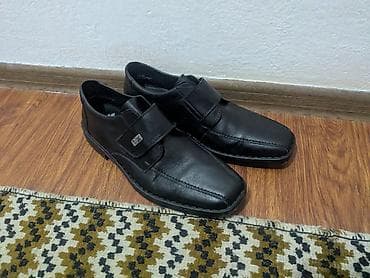 токмок обувь: Мужские туфли, 44, Rieker, Новый, цвет - Черный — 2