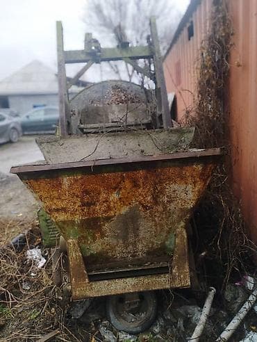 Кафелер, ресторандар үчүн: Бетон аралаштыргыч Мобилдик, Чоң (300 л ашык) — 2