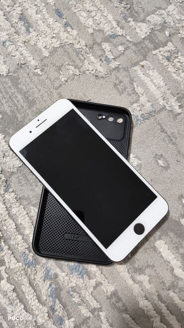 IPhone 8 Plus, Б/у, 64 ГБ, Space Gray, Зарядное устройство, Чехол, 80 %