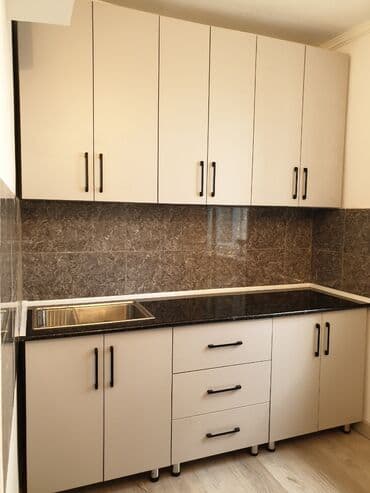 ламинированные столешницы для кухни цена: Ашкана гарнитуру, Жаңы, түсү - Ак, ДСП, Акысыз жеткирүү — 11