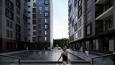 квартира 1 болмо: 2 комнаты, 74 м², Элитка, 3 этаж, Готовая ПСО (под самоотделку) — 3