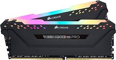 rgb: Оперативная память, Б/у, Corsair, 16 ГБ, DDR4, 3200 МГц, Для ПК — 2