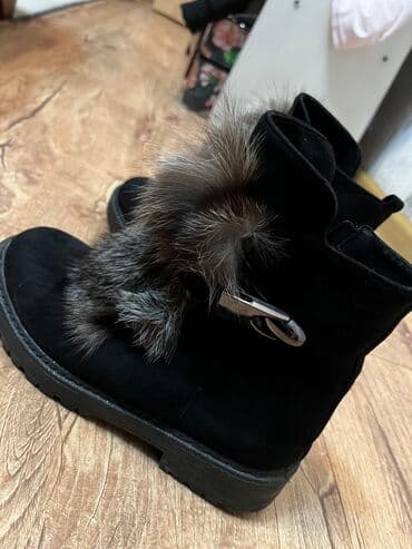 сапоги зимние женские натуральная кожа натуральный мех распродажа: Зимние женские ботиночки. Мех натуралка — 2
