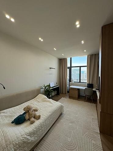 Недвижимость: 5 и более комнат, 170 м², Асанбай мкр Элитка, 12 этаж, Дизайнерский ремонт — 10