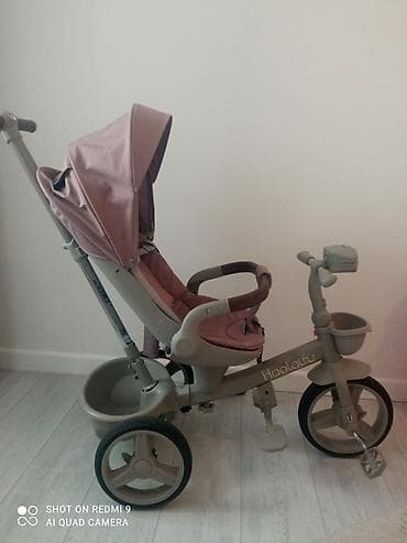 helly hansen: Детский трёхколёсный велосипед-коляска Haolaifu с родительской ручкой — 1