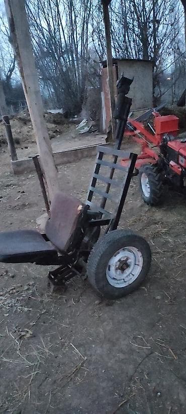 Дизельные мотоблоки: Дизельный мотоблок, от 9 до 15 л.с., Колёсный, Б/у, Обмен — 5