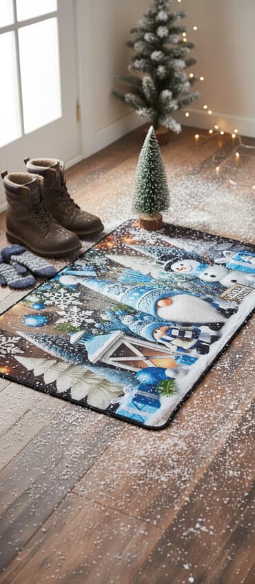 китайская туалетная бумага: 🔴Коврики в НОВОГОДНЕМ СТИЛЕ размер :60 ×90 цена : 650 сом 🔴 ЦЕНА — 1