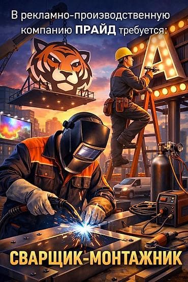 Продажи, работа с клиентами: Требуется Сварщик, Оплата: Ежемесячно, 1-2 года опыта — 1