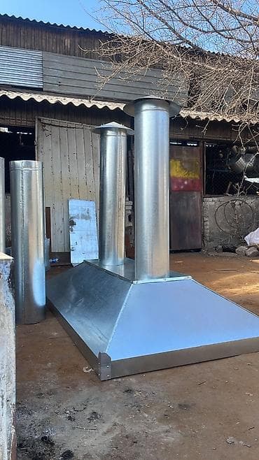 Вытяжные системы и воздуховоды из оцинкованной и полимерной стали