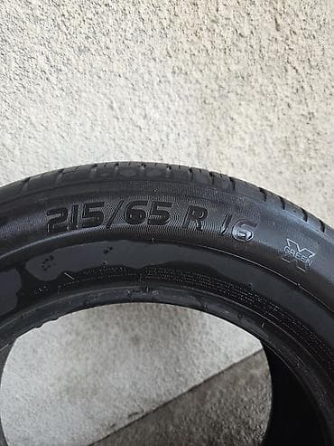 6: Шины 215 / 65 / R 16, Лето, Б/у, Пара, Легковые, Франция, Michelin — 6