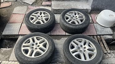 subaru foroster: Колеса в сборе 215 / 60 / R 16, Лето, Б/у, Комплект, Легковые, Литые, отверстий - 5 — 4