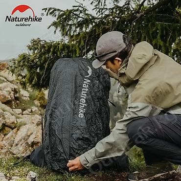 gore tex: 🟠 Чехол-дождевик Naturehike для рюкзака 30-60L 🟠 ⠀ Водонепроницаемый — 8