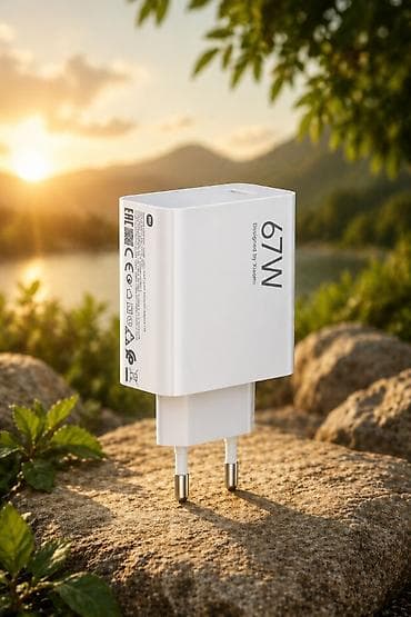 Сетевое зарядное устройство Xiaomi 67W (EU) - Мощность: до 67 Вт —