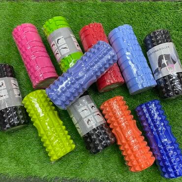 купить спортивный валик для спины: Валик для йоги валик для массажа ролы массаж для спины упражнения — 1