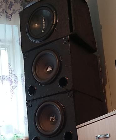 буфер без усилителя: Сабвуферная башня для дома/автоаудио. Состав: - Верхний модуль — 1