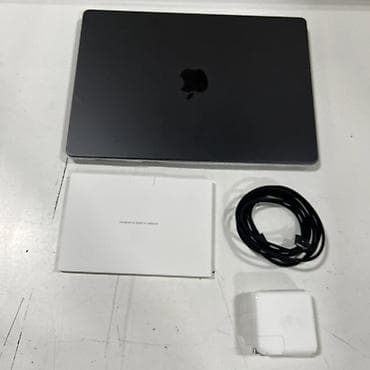 apple macbook 13 white: MacBook Pro 14 M4 16/512 space black open box, полный комплект — 2