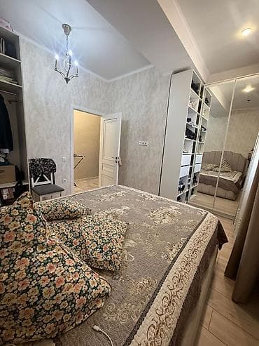 Квартиры: 3 комнаты, 86 м², Аламедин-1 мкр Элитка, 8 этаж, Евроремонт — 9