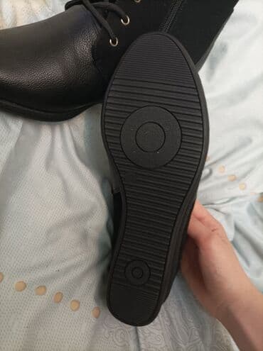 фирменная обувь из италии: Ботинки, 43, Новый, цвет - Черный, Самовывоз — 4