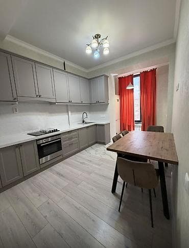 2ком кв бишкеке: 2 комнаты, 67 м², 12 мкр Элитка, 3 этаж, Евроремонт — 5