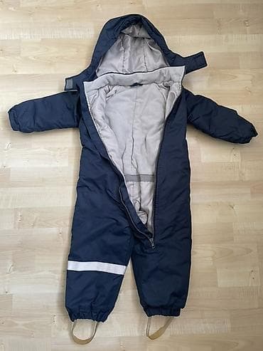 Детский зимний комбинезон, размер 86. - Теплый, с мягким флисовым