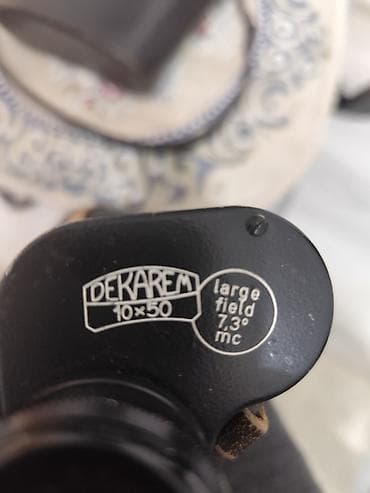 мини вазы: Бинокль немецкий Carl Zeiss Jena Dekarem 10×50 - Увеличение диаметр — 3