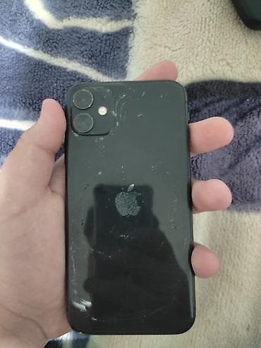 разбитый iphone: IPhone 11, Б/у, 128 ГБ, Черный, Чехол — 3