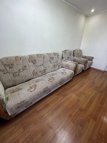 офисный диван бу: Прямой диван, Б/у — 2