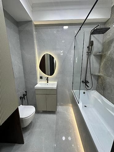 2 комнаты, 80 м², Элитка, Асанбай мкр Элитка, 14 этаж, Дизайнерский ремонт — 9