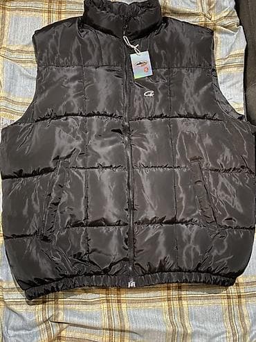 Мужская куртка, 2XL, Nike, Новый, цвет - Черный, Самовывоз, Платная доставка