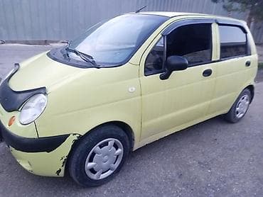Унаа: Daewoo Matiz: 2007 г., 0.8 л, Кол менен иштөөчү, Бензин, Хетчбек — 3
