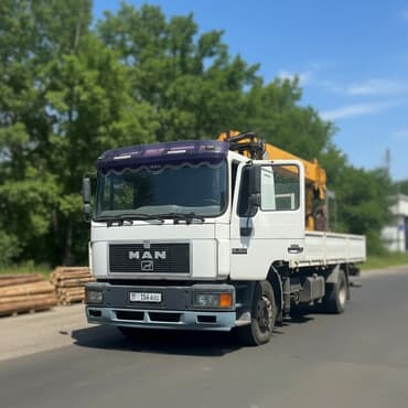 оборудование для шиномонтаж: Манипулятор, MAN, 1996 г., от 12 т — 1