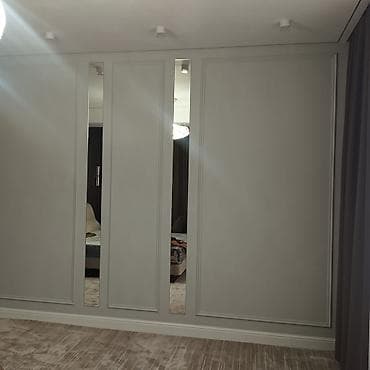 плинтус потолочный: Натяжной потолок Глянцевое Монтаж — 9