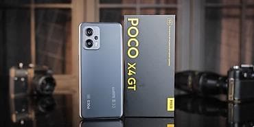 Poco X4 GT, Б/у, 128 ГБ, цвет - Серебристый, 2 SIM