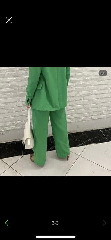 прокат мужских костюмов [возьми на прокат] бишкек фото: Брючный клстюм из льна размер м куили за 4800 отдам за 2500 — 3