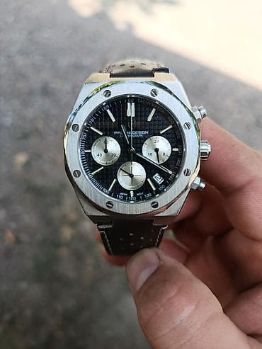 часы pagani: Часы Pagani Design Chronograph, водонепроницаемые!!! - Кварцевый — 1