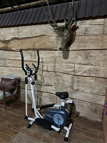 вело седло: Эллиптический тренажёр 2-в-1 с сиденьем Leonfit Life - Тип — 3