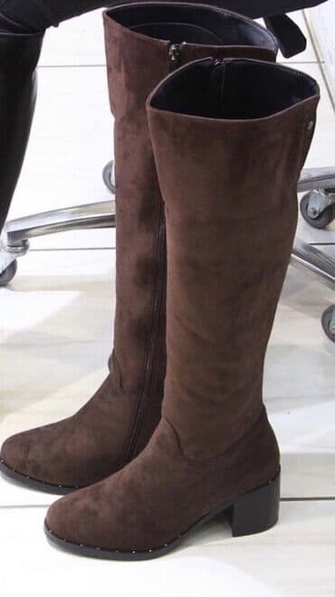 купить обувь бишкек: Сапоги зимние Новые Экозамша/Зима Размер 38 Идеально подойдёт на — 2