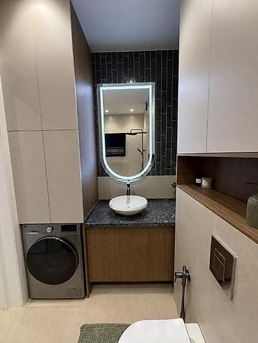 Батирлер: 2 бөлмө, 50 м², Асанбай мкр Элитка, 4 кабат, Жаңы ремонт — 3