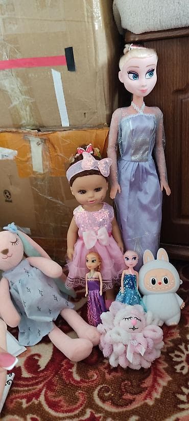 Оюнчуктар: Игрушки детские,куклы в отличном состоянии. 1500.сом за всё — 3