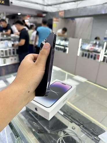 14 pro max: IPhone 14 Pro Max, Б/у, 256 ГБ, Deep Purple, Коробка, 84 % — 3