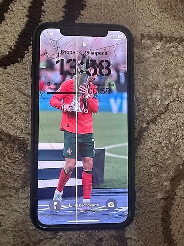 poco 7: IPhone Xs, Б/у, 256 ГБ, Белый, Чехол, 100 % — 2