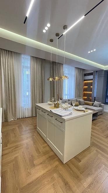квартира с мебелью: 3 комнаты, 80 м², 8 этаж — 2