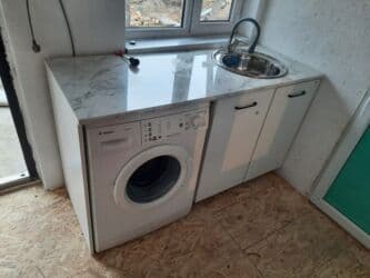 купить кухонный шкаф бу: Кухонный шкаф, Новый, Напольный, Без мойки, ЛДСП — 31