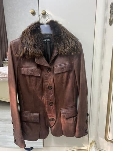 Аксессуары: Кожаная куртка, Классическая модель, Натуральная кожа, С меховой отделкой, M — 1