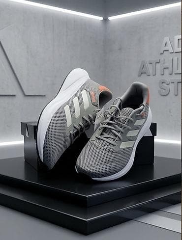 lining flex: Мужские кроссовки, 41, Adidas, Новый, цвет - Серый — 1
