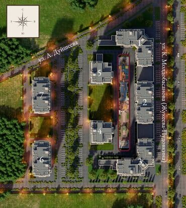 готовые квартиры в рассрочку в бишкеке 2023 год: 3 комнаты, 141 м², Элитка, 8 этаж, ПСО (под самоотделку) — 7