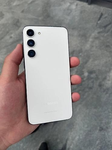 a54 5g: Samsung Galaxy S23 Plus, Б/у, 256 ГБ, цвет - Белый, eSIM — 1