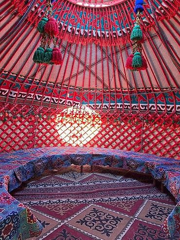 Аренда юрты, Каркас Деревянный, 75 баш, Стулья, Казан, Посуда — 6