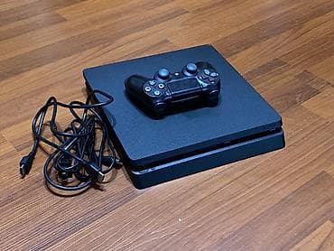 son: PlayStation 4 Slim 1TB версия 12.50 В хорошем состоянии, можно прошить — 1