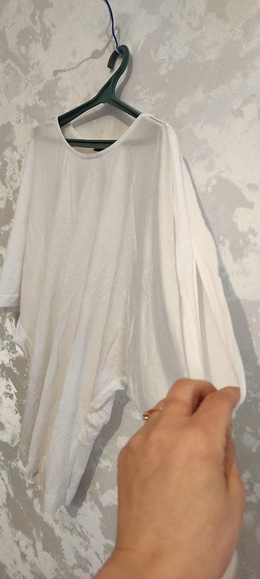 casio a168: Белая,новая кофточка кокетка🔥, фасон летучая мышь, производство — 2